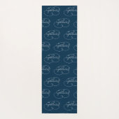 GEDRAG voelen - Vette wolken - W Yogamat (Achterkant)