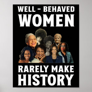 - Gedrag vrouwen zelden geschiedenis Kamala Harris Poster