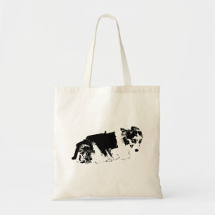 Gedragen door vriendelijkheid tote bag