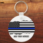 Gedragen Kijk uit naar aangepaste tekst van de vla Sleutelhanger (Voorkant)