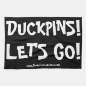 GEDRAGEN!  LATEN WE BEGINNEN!  HANDDOEK (Horizontaal)