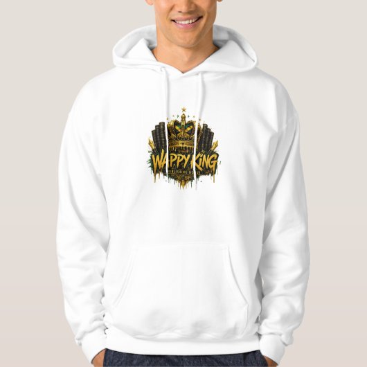 Gedragen Wereldwijd Hoodie (Voorkant)