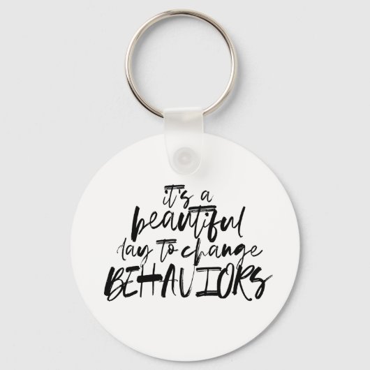 Gedragsanalist, BCBA, RBT, Gedragsvoerder, ABA Sleutelhanger (Voorkant)