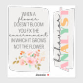 gedragsanalist, geschenk ABA, ABA-stickers, Sticker (Vel)