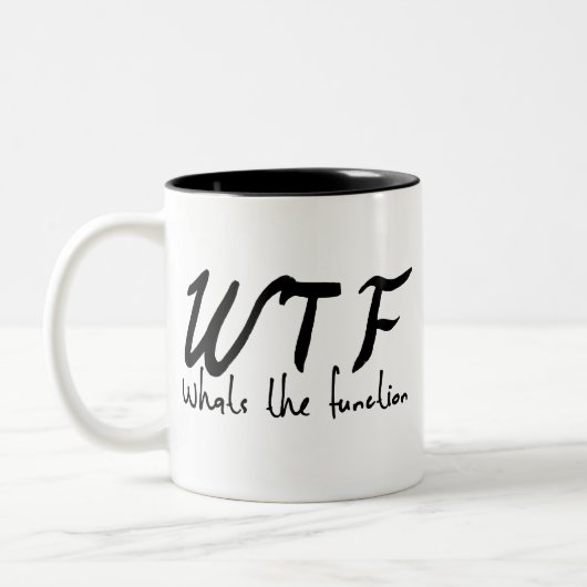 Gedragsanalist Tweekleurige Koffiemok (Links)