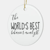 Gedragsanalyse, BCBA, ABA, gedragstechnologie, Keramisch Ornament (Links)