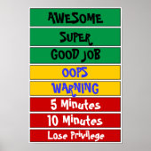 Gedragschijn Poster (Voorkant)