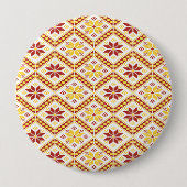 Gedragscode van het weefsel ronde button 4,0 cm (Voorkant)