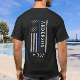 Gedragscode voor speciale badge-herdenking door po t-shirt