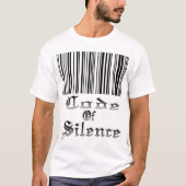 Gedragscode voor stilte T-Shirt (Voorkant)