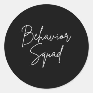 Gedragsgroep Pocket Baby Therapeut Autisme Awarene Ronde Sticker