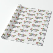 Gedragspad | Gedrag Therapist ABA Therapist Cadeaupapier (Uitgerold)