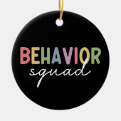 Gedragspad | Gedrag Therapist ABA Therapist Keramisch Ornament (Voorkant)