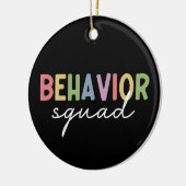 Gedragspad | Gedrag Therapist ABA Therapist Keramisch Ornament (Links)