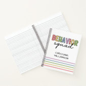 Gedragspad | Gedrag Therapist ABA Therapist Notitieboek (Binnen)