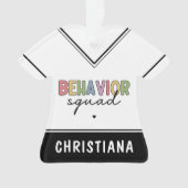 Gedragspad | Gedrag Therapist ABA Therapist Ornament (voorkant)