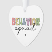 Gedragspad | Gedrag Therapist ABA Therapist Ornament (voorkant)