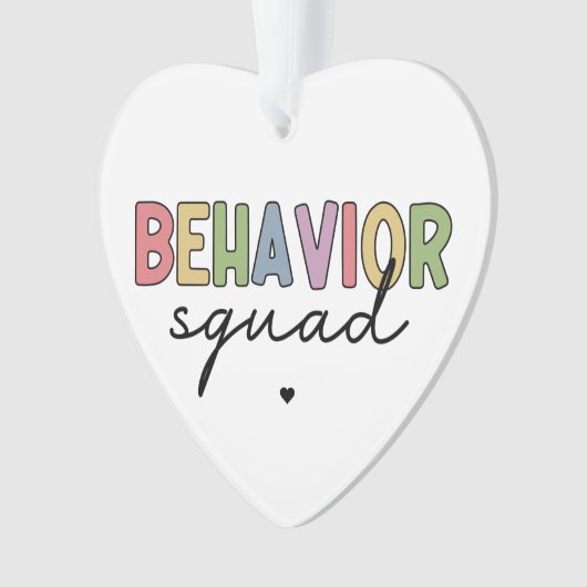 Gedragspad | Gedrag Therapist ABA Therapist Ornament (voorkant)