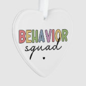 Gedragspad | Gedrag Therapist ABA Therapist Ornament (voorkant)