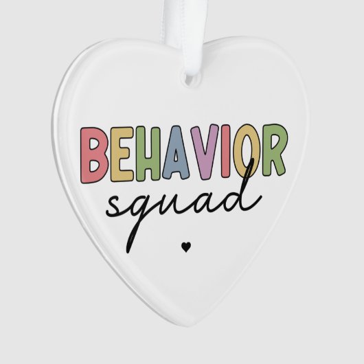 Gedragspad | Gedrag Therapist ABA Therapist Ornament (voorkant)