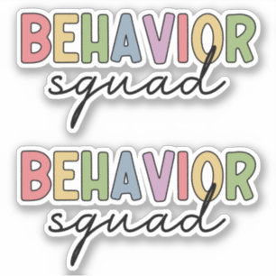 Gedragspad   Gedrag Therapist ABA Therapist Sticker