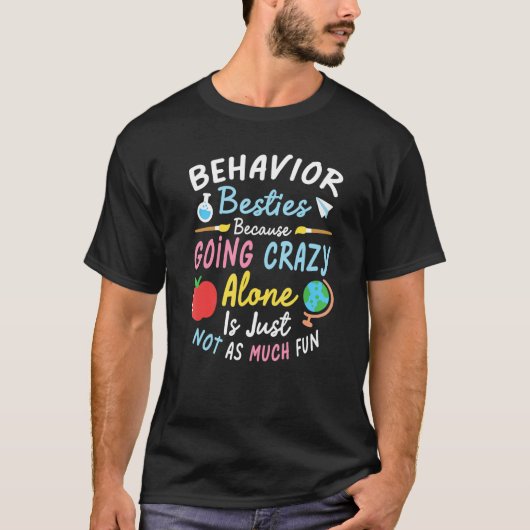 Gedragstechnicus Besties ABA Therapist T-shirt (Voorkant)
