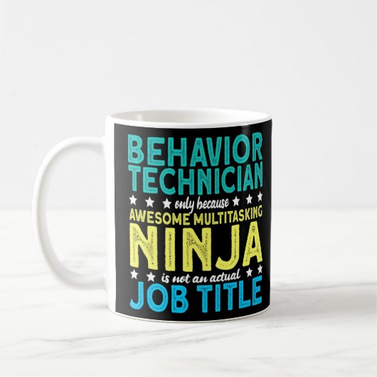 Gedragstechnicus Ninja Aba Therapist Koffiemok (Links)