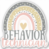 Gedragstechnicus, RBT-cadeau, ABA-geschenken, Sticker (Voorkant)