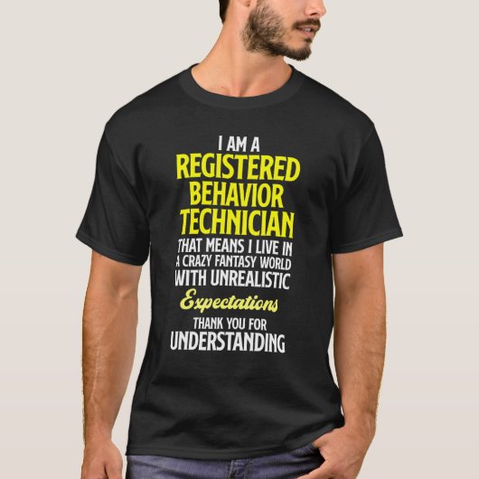 Gedragstechnisch gedrag van de technicus RBT 11 T-shirt (Voorkant)