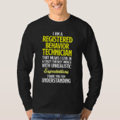 Gedragstechnisch gedrag van de technicus RBT 11 T-shirt (Voorkant)