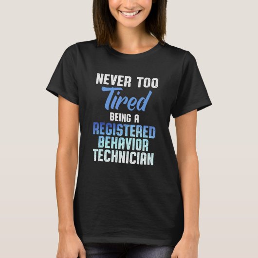 Gedragstechnisch gedrag van de technicus RBT 32 T-shirt (Voorkant)