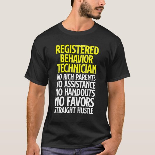 Gedragstechnisch gedrag van de technicus Tech RBT T-shirt (Voorkant)