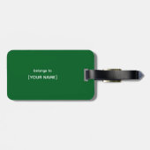 Gedragstherapeut Definitie Gift Idee Bagagelabel (Achterkant horizontaal)