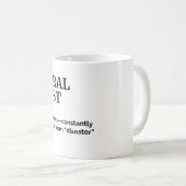 Gedragstherapeut Humor Coffee Mok (Voorkant rechts)