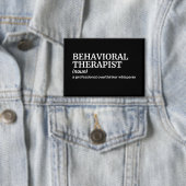 Gedragstherapeut Humor - Grappige Definitie Button (Insitu)