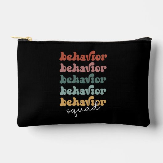 Gedragstherapeut met gepersonaliseerd gedragssquad etui (Voorkant)