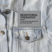 Gedragstherapeut Professionele Humor Button (Insitu)