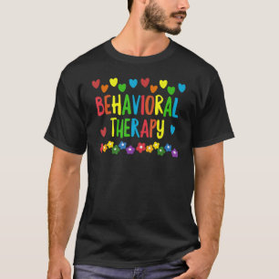 Gedragstherapie Aba Toegepaste gedragsanalyse T-shirt