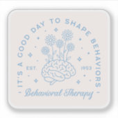 Gedragstherapie therapeut esthetisch sticker (Voorkant)