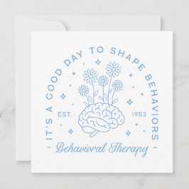 Gedragstherapie therapeutische bloemige blauwe est