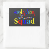 Gedragsveld April Autism Awarenes Behavior Tech Rechthoekige Sticker (Tas)