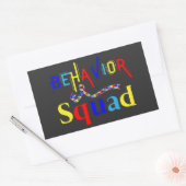 Gedragsveld April Autism Awarenes Behavior Tech Rechthoekige Sticker (Envelop)