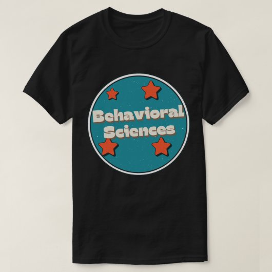 Gedragswetenschappen T-shirt (Design voorkant)