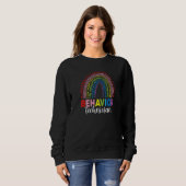 Gedragtechnicus Rainbow Aba Therapist Trui (Voorkant volledig)