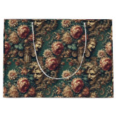 Gedrangde decadentie - Gotische Victoriaans bloem Groot Cadeauzakje (Voorkant)