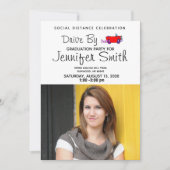 Gedreven door afstudeerfeest Coronavirus Aankondiging (Voorkant)