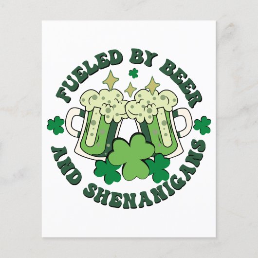 Gedreven door bier en shenanigans (Voorkant)