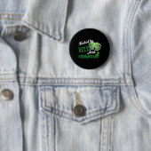 Gedreven door bier en shenanigans St. Patrick's Da Ronde Button 5,7 Cm (In situ)