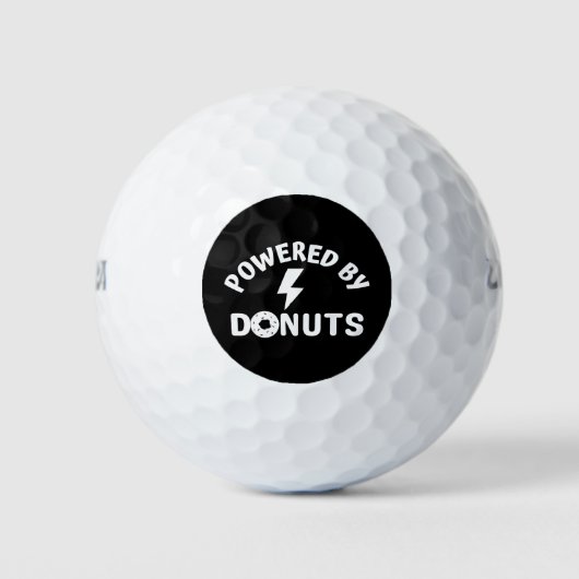 gedreven door donuts golfballen (Voorkant)