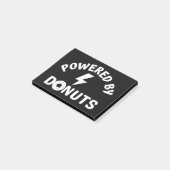 gedreven door donuts post-it® notes (Schuin)